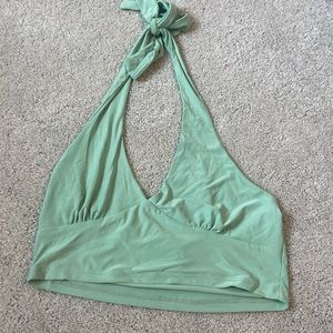 tie cropped tank